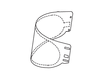 Outer Lens 0 0075 Inch In Perforated 25 Pk
