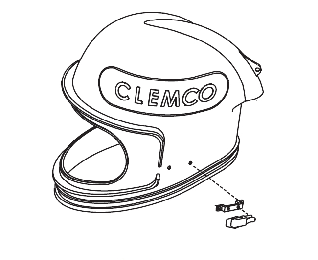 Window Latch Kit Including Base And Screws