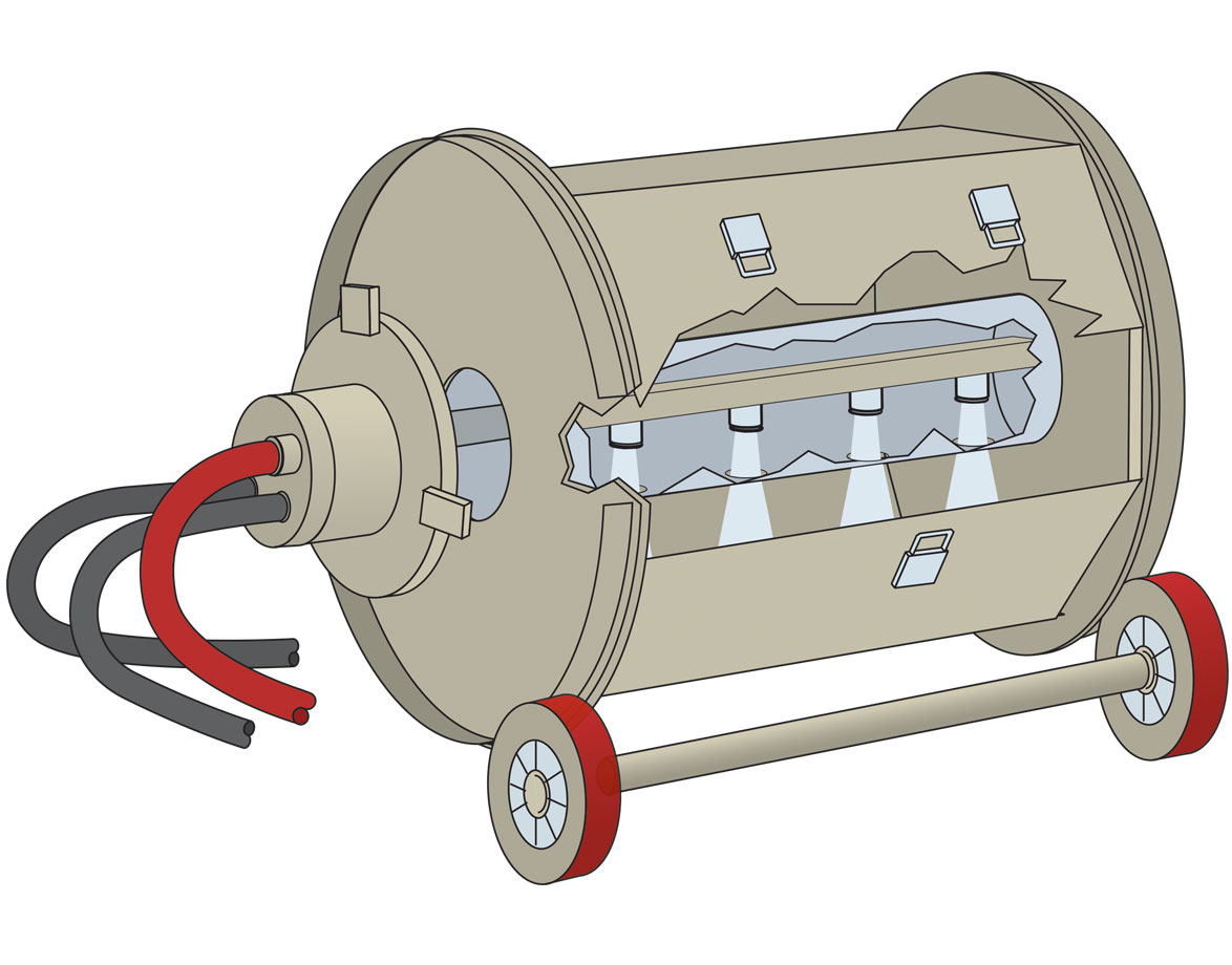 Tumble Barrel Drawing